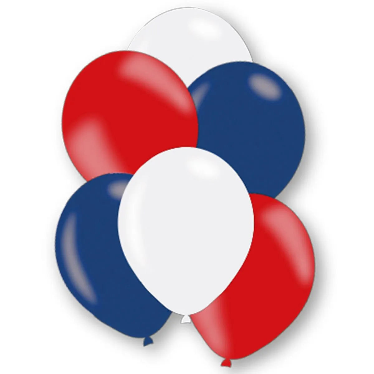Red, White and Blue Latex Balloon pack