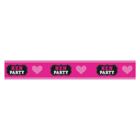 'Hen Party' Holographic Foil Banner - 2.7m