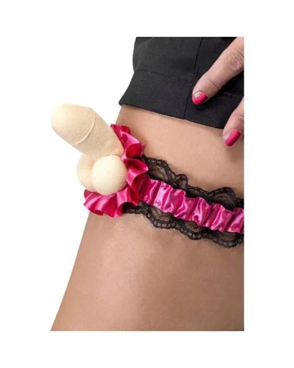 Plush Willy Garter - Hen Party Accessories