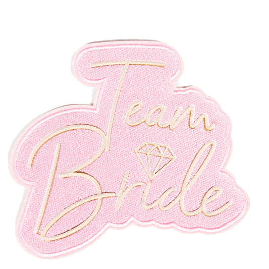 Team Bride Iron On Patches (6pk)
