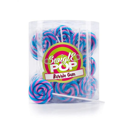 Bubblegum Flavour Swigle Mini Lollipops x50