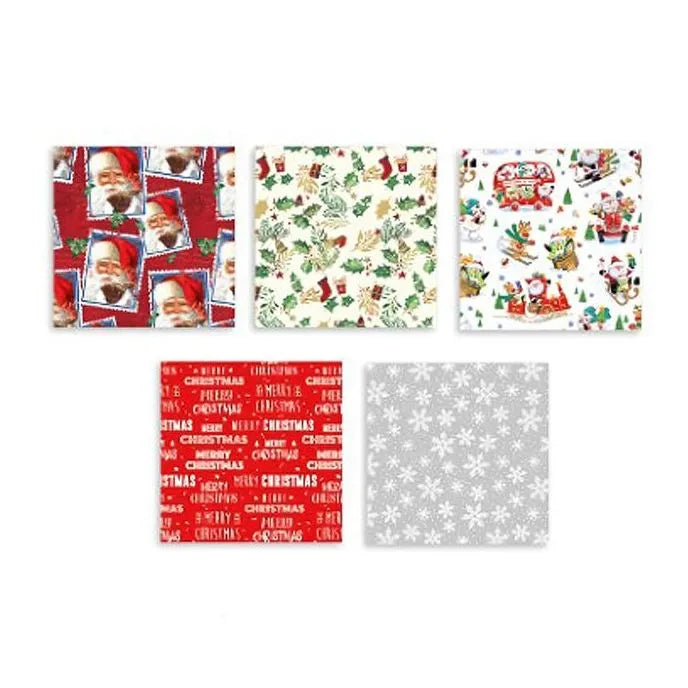 Christmas Gift Wrap Sheets - 50cm (10pk)