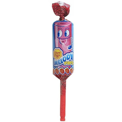 Chupa Chups Melody Pops - Strawberry Flavour - 15g