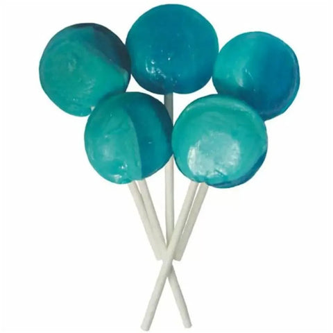 Dobsons Blue Raspberry Lollipops - 1.755kg - Individually Wrapped (80pk)
