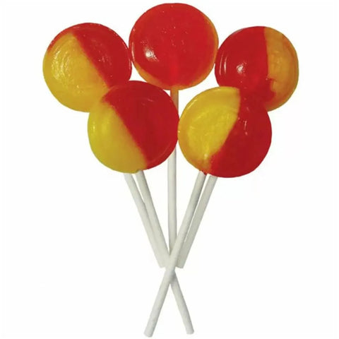 Dobsons Rhubarb and Custard Lollipops - 1.755kg - Individually Wrapped (80pk)