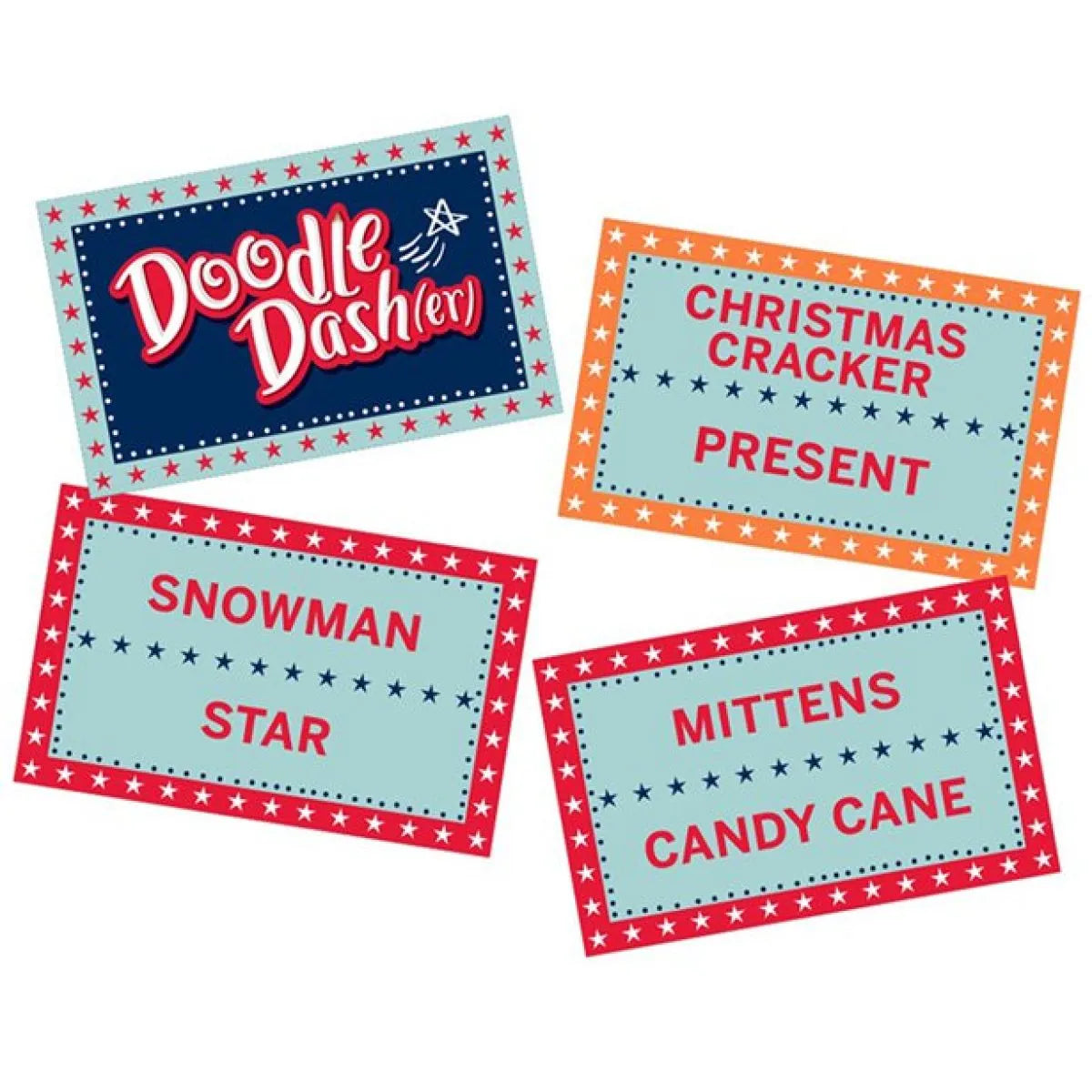 Doodle Dasher Game Crackers - 23cm (6pk)