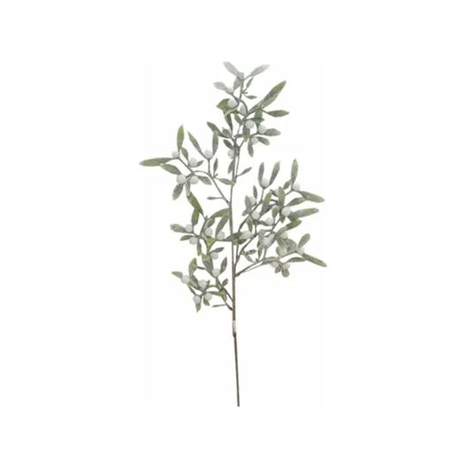 Glittered Mistletoe Spray - 72cm