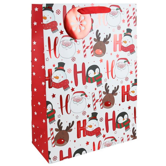 Ho Ho Ho Extra Large Gift Bag - 45.5cm x 33cm