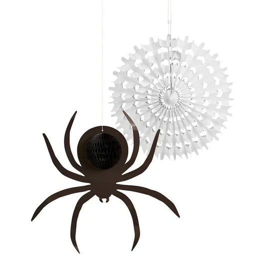 Honeycomb Spider & Web (2pk)