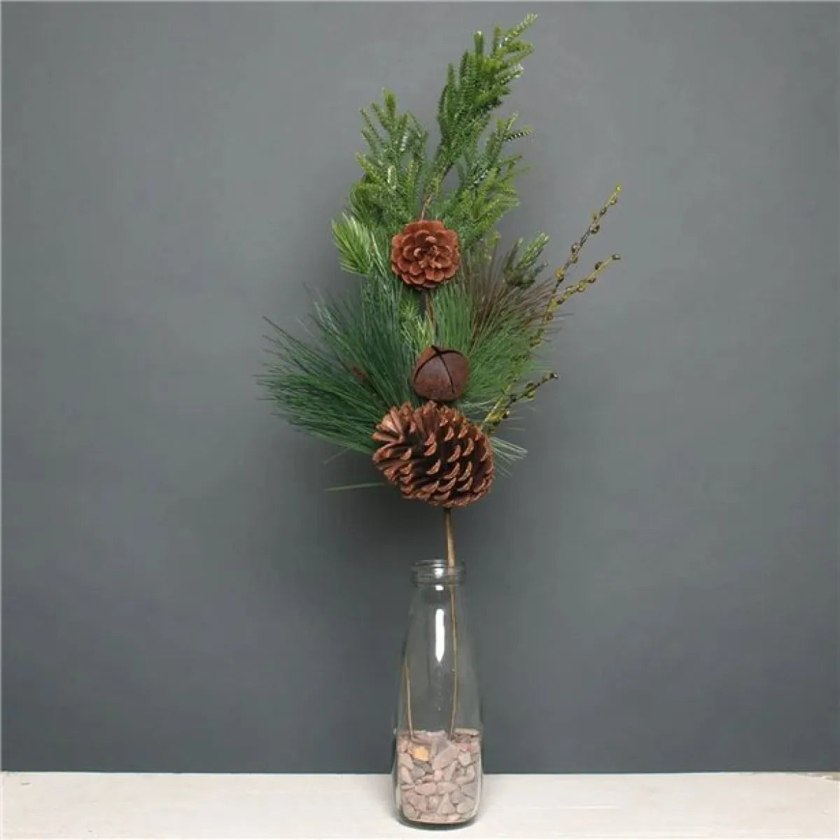 Pine cone and bell Pick - 71cm