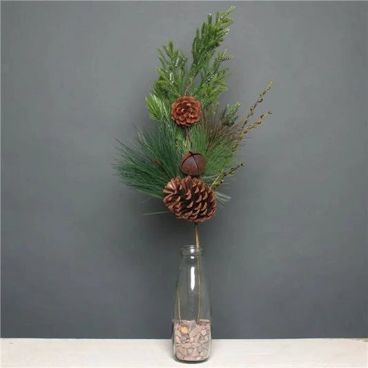 Pine cone and bell Pick - 71cm