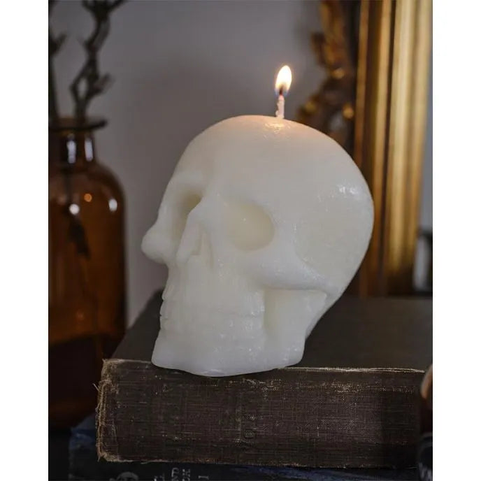 Skull Shaped Candle