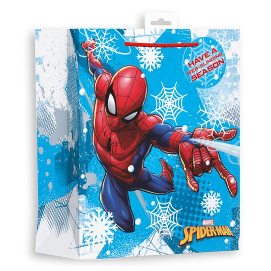 Spiderman Large Gift Bag - 33cm x 26cm