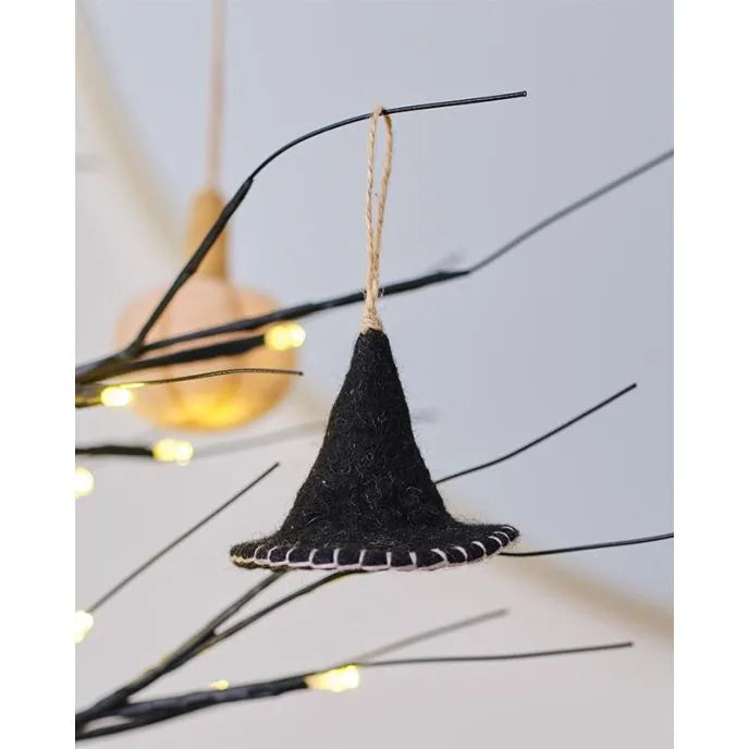 Felt Witches Hat Tree Decoration