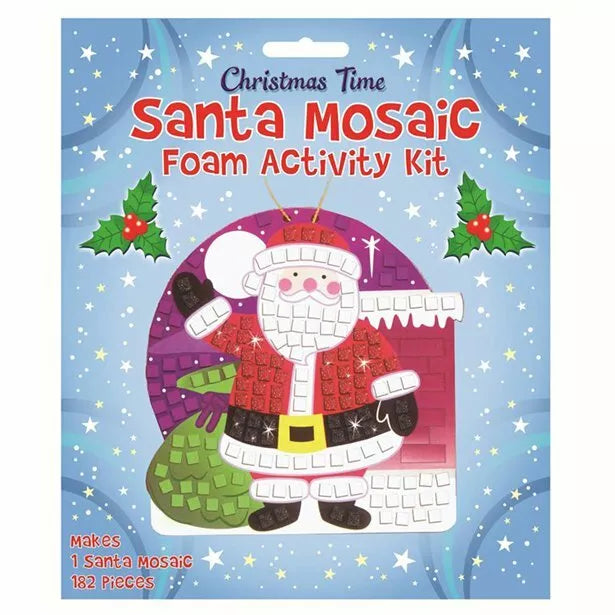 Santa Mosaic Foam Activity Kit