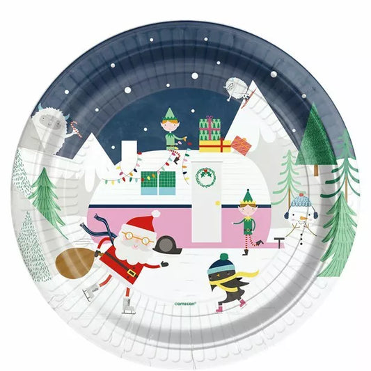 Festive Friends Plate - 23cm