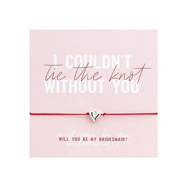 She Said Yaaas Will You Be My Bridesmaid Bracelet