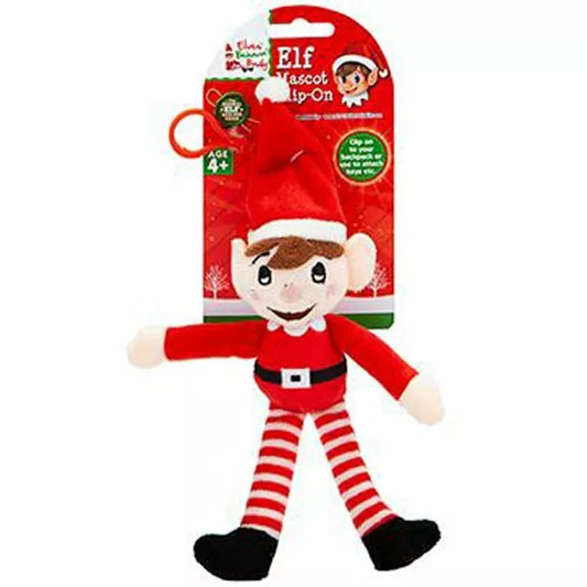 Elves Behavin' Badly Naughty Elf Plush Elf Key Ring