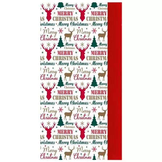 Merry Christmas Stag Tissue Paper