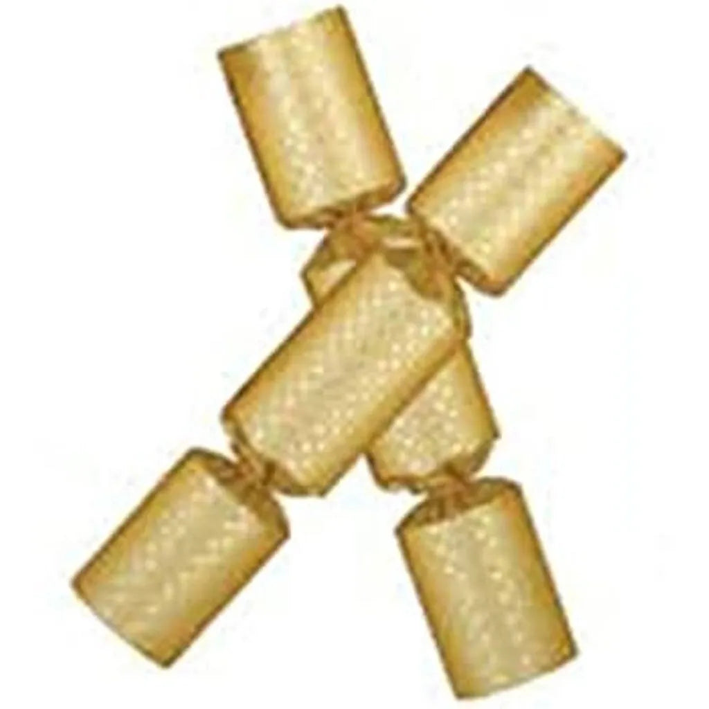 Gold Foil Christmas Crackers