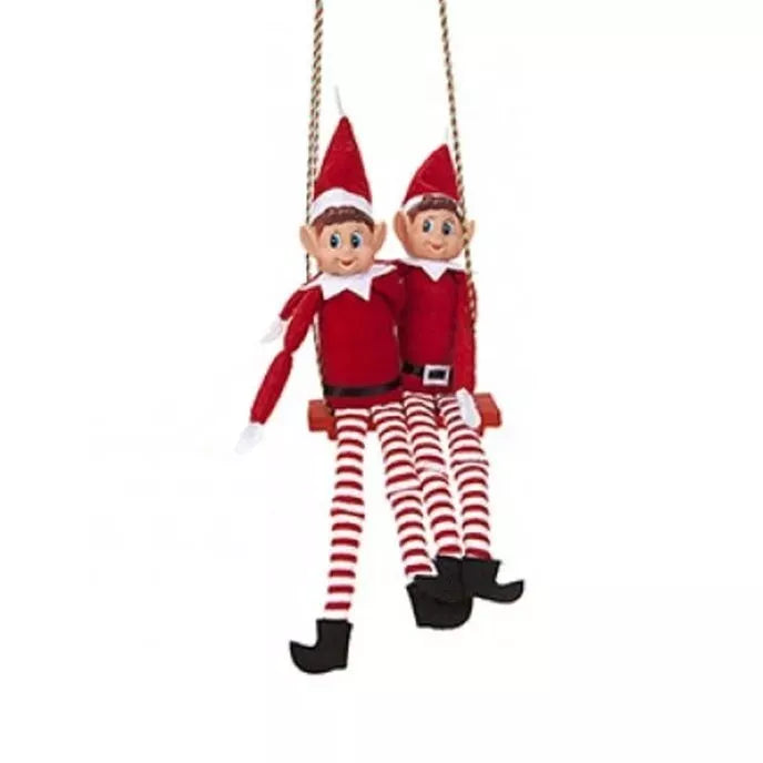 Elves Behavin' Badly Naughty Elf Swing