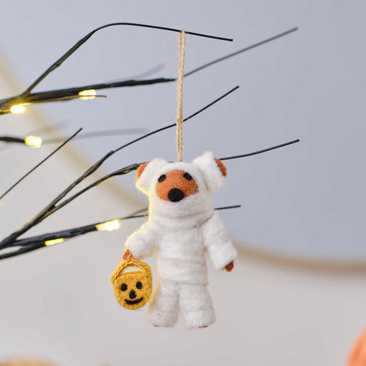 Trick or Treat Mummy Tree Decoration