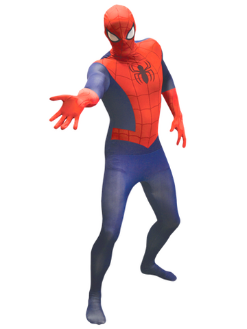Ultimate Spiderman Morphsuit - Adult Costume