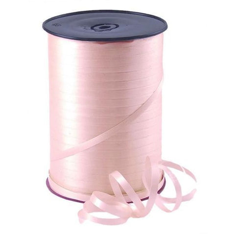 Pink Curling Balloon Ribbon - 500m