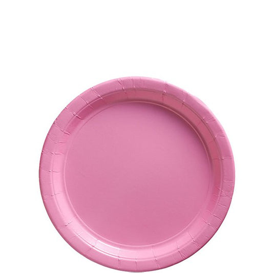 Baby Pink Plates - 18cm Paper Plates
