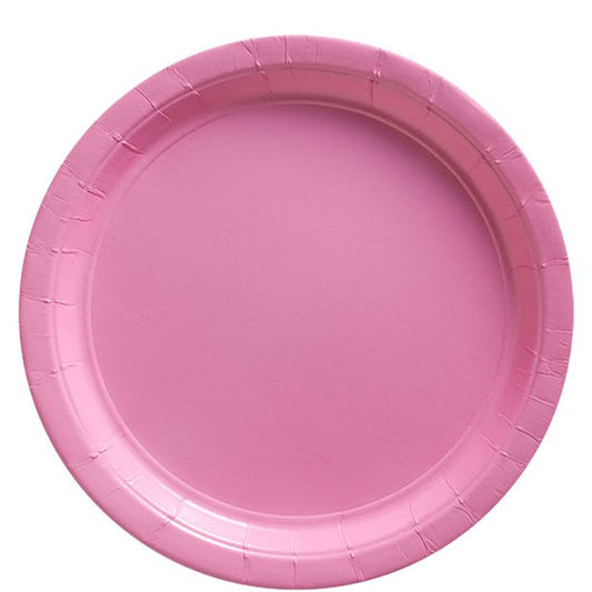 Baby Pink Plates - 23cm Paper Party Plates