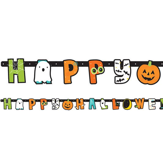 Hallo-ween Friends Letter Banner- 1.9m