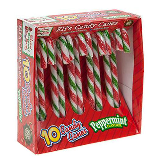 Naughty Elf Candy Canes x10