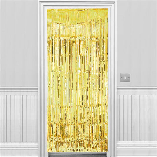 Gold Foil Curtain - 2.4m