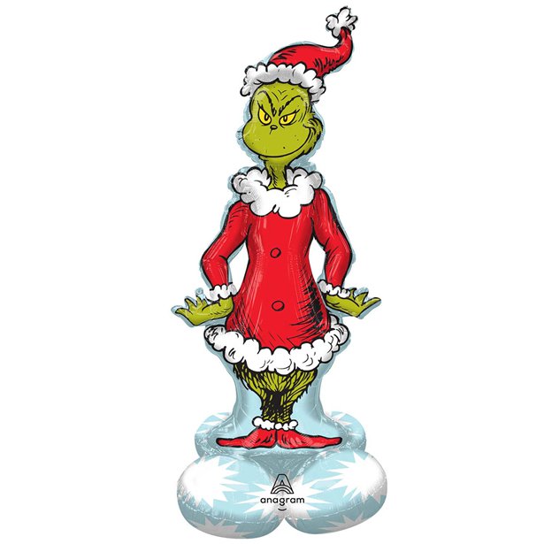 Grinch AirLoonz Air Fill Foil Balloon - 58"