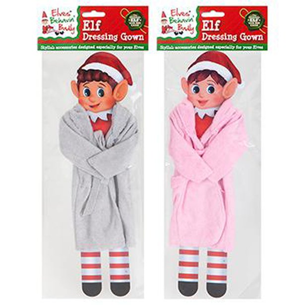 Elves Behavin' Badly Naughty Elf Dressing Gown