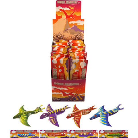 Dinosaur Glider - 48 Pack