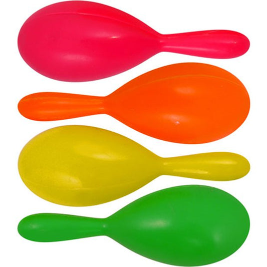 Neon Maracas - 12 Pack