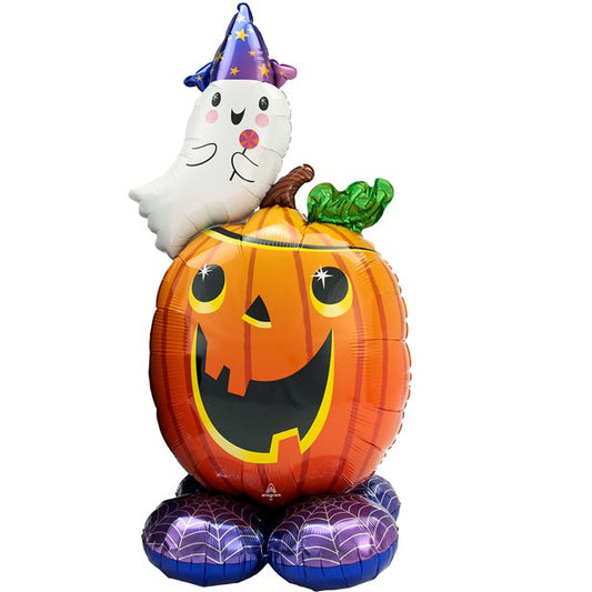 Pumpkin & Ghost Airloonz Balloon