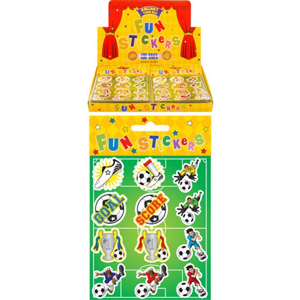 Football Stickers - 120 Pack