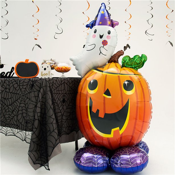 Pumpkin & Ghost Airloonz Balloon