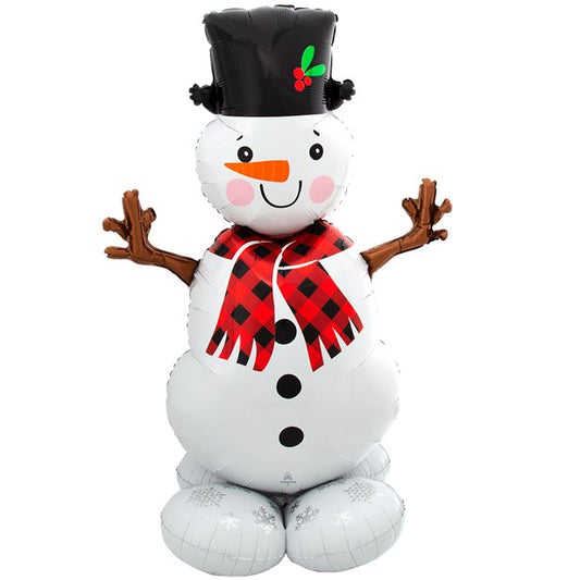 Snowman AirLoonz Balloon - 55"