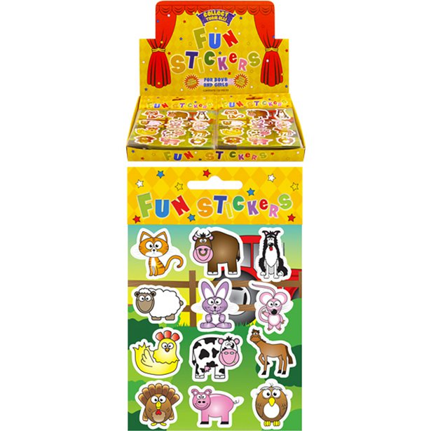 Farm Animals Stickers - 120 Pack