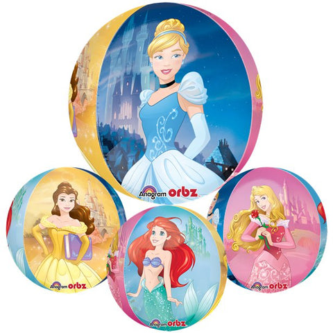 Disney Princess Clear Orbz Balloon - 16" Foil