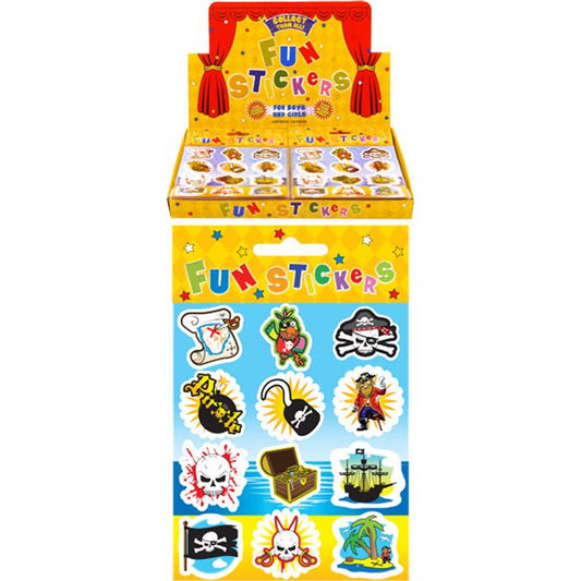 Pirates Stickers - 120 Pack