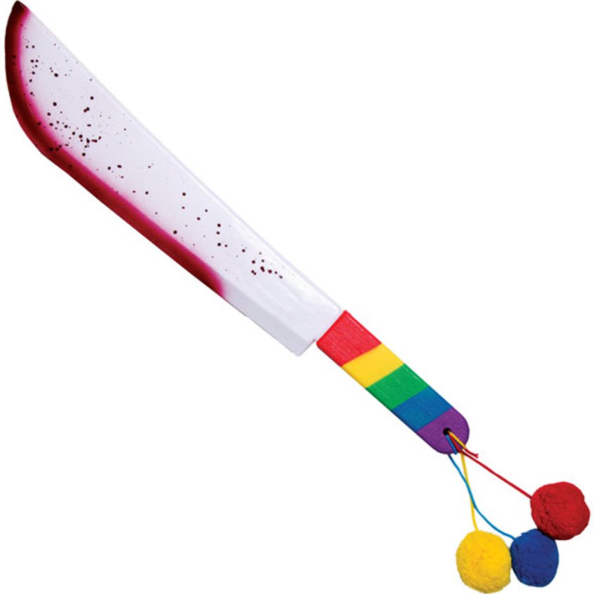 Evil Clown Machete - 54.5cm