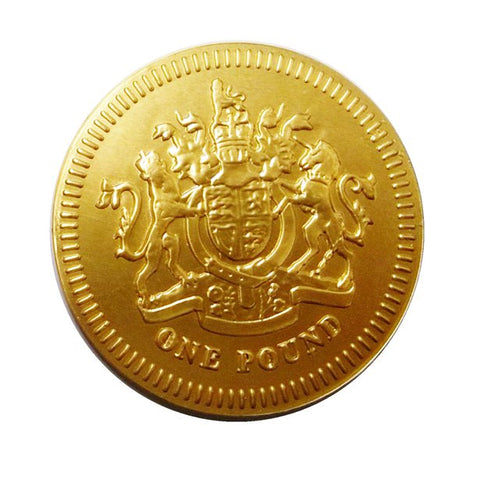 Chocolate One Pound Medallion Coin - 90g