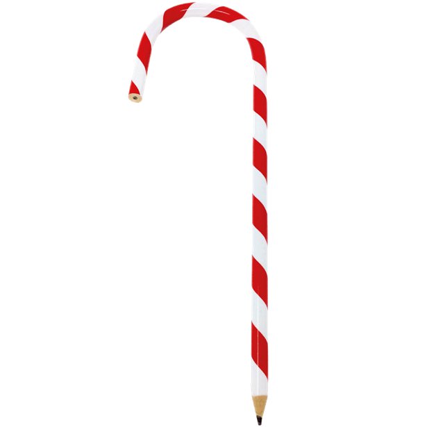 Candy Cane Pencil - 20cm