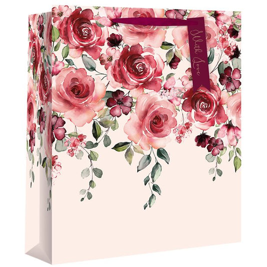 Romance Medium Gift Bag - 25cm x 21.5cm