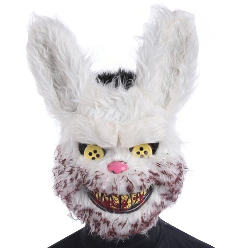 Snowball Evil Bunny Mask - 33cm