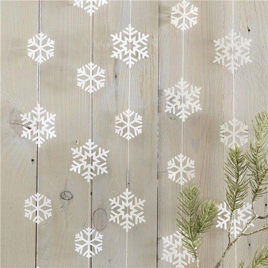 Snowflake Paper Garland
